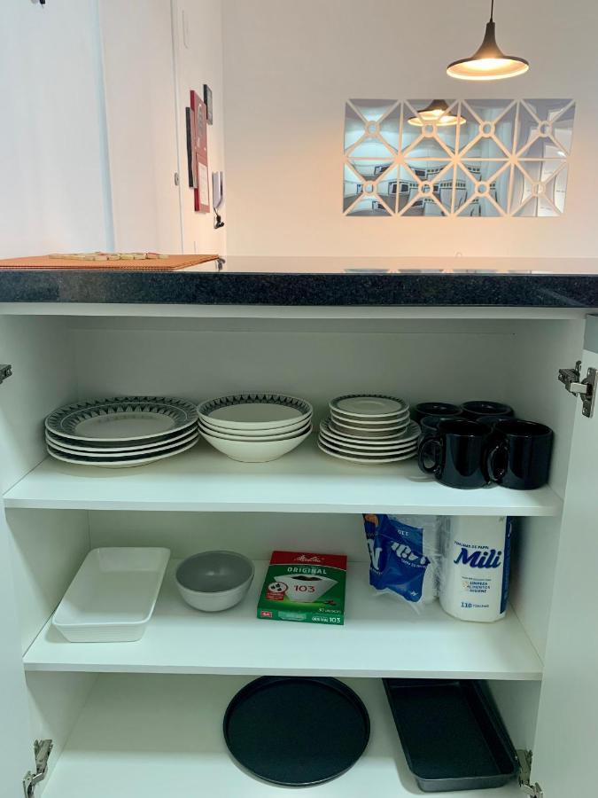 707- Apartamento Encantador, Amplo E Decorado, Quarto, Sala, Cozinha, Mobiliario Moderno, Cozinha Completa Com Utensilios , Excelente Vista Da Cidade E Localizacao Privelegiada No Bairro Bigorrilho กูรีตีบา ภายนอก รูปภาพ