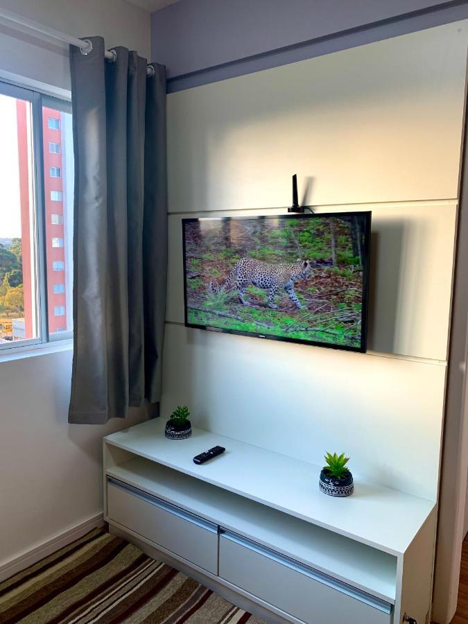 707- Apartamento Encantador, Amplo E Decorado, Quarto, Sala, Cozinha, Mobiliario Moderno, Cozinha Completa Com Utensilios , Excelente Vista Da Cidade E Localizacao Privelegiada No Bairro Bigorrilho กูรีตีบา ภายนอก รูปภาพ